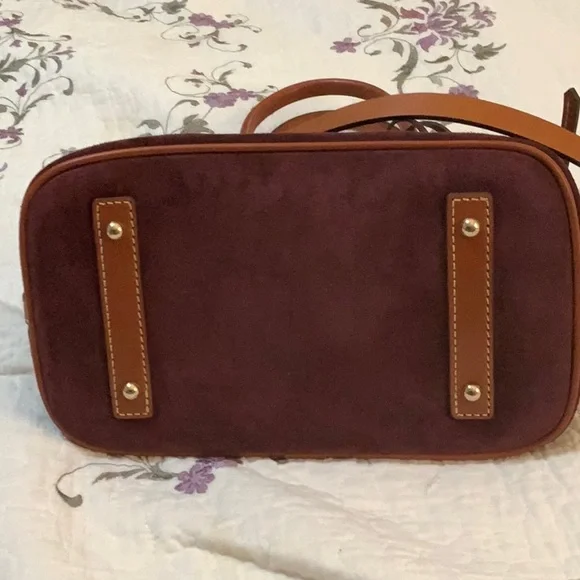Dooney and Bourke suede satchel - Picture 10 of 12